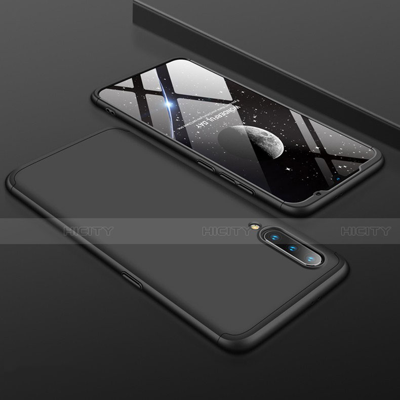 Coque Plastique Mat Protection Integrale 360 Degres Avant et Arriere Etui Housse M01 pour Xiaomi Mi 9 Pro Noir Plus
