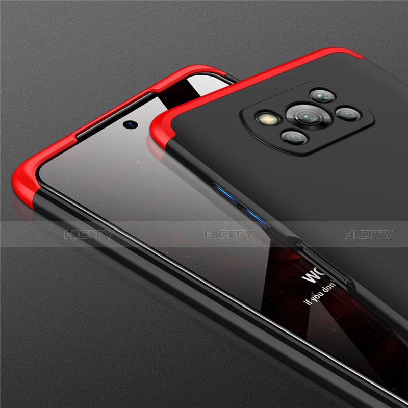 Coque Plastique Mat Protection Integrale 360 Degres Avant et Arriere Etui Housse M01 pour Xiaomi Poco X3 NFC Plus