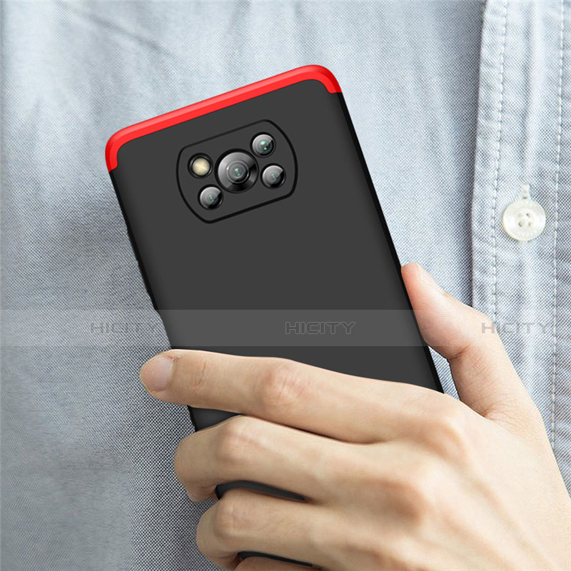 Coque Plastique Mat Protection Integrale 360 Degres Avant et Arriere Etui Housse M01 pour Xiaomi Poco X3 NFC Plus