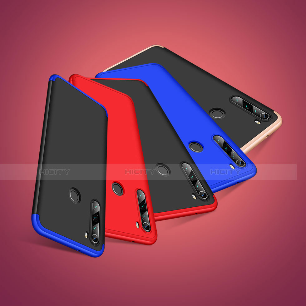 Coque Plastique Mat Protection Integrale 360 Degres Avant et Arriere Etui Housse M01 pour Xiaomi Redmi Note 8 (2021) Plus