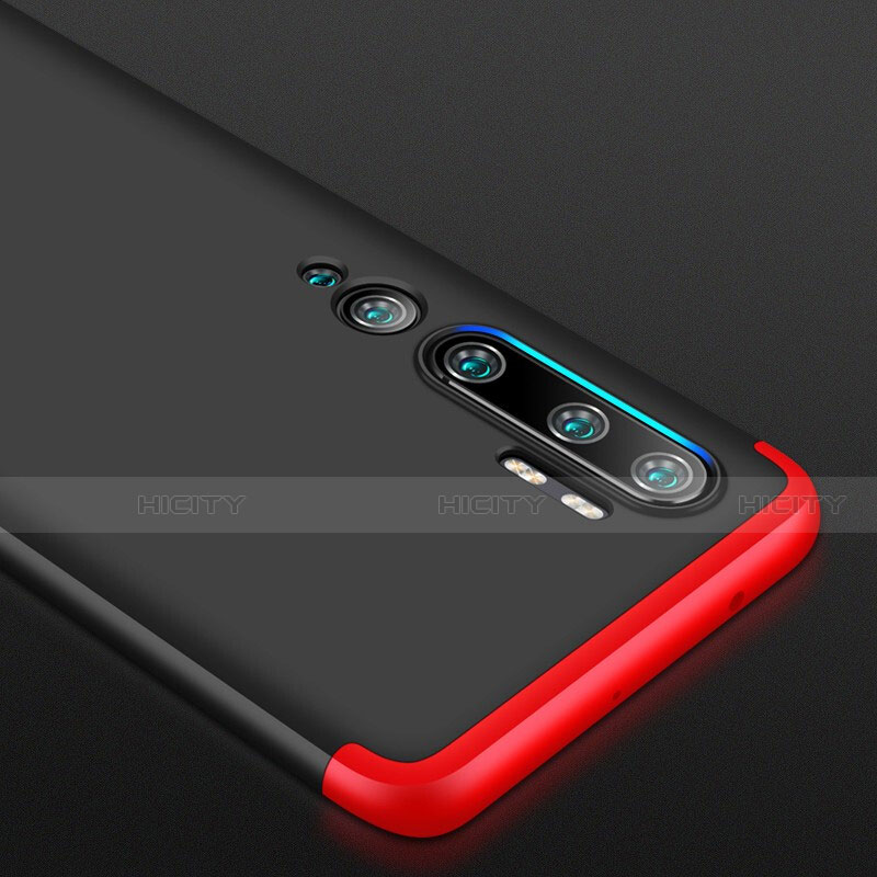 Coque Plastique Mat Protection Integrale 360 Degres Avant et Arriere Etui Housse P01 pour Xiaomi Mi Note 10 Pro Plus