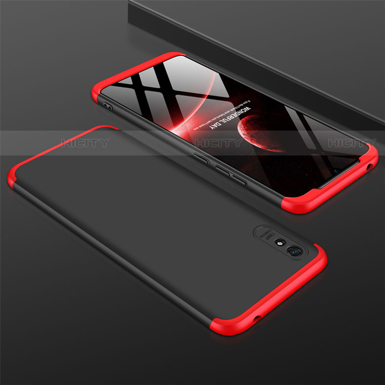 Coque Plastique Mat Protection Integrale 360 Degres Avant et Arriere Etui Housse P03 pour Xiaomi Redmi 9A Plus