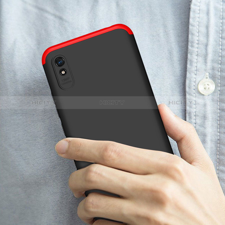 Coque Plastique Mat Protection Integrale 360 Degres Avant et Arriere Etui Housse P03 pour Xiaomi Redmi 9AT Plus