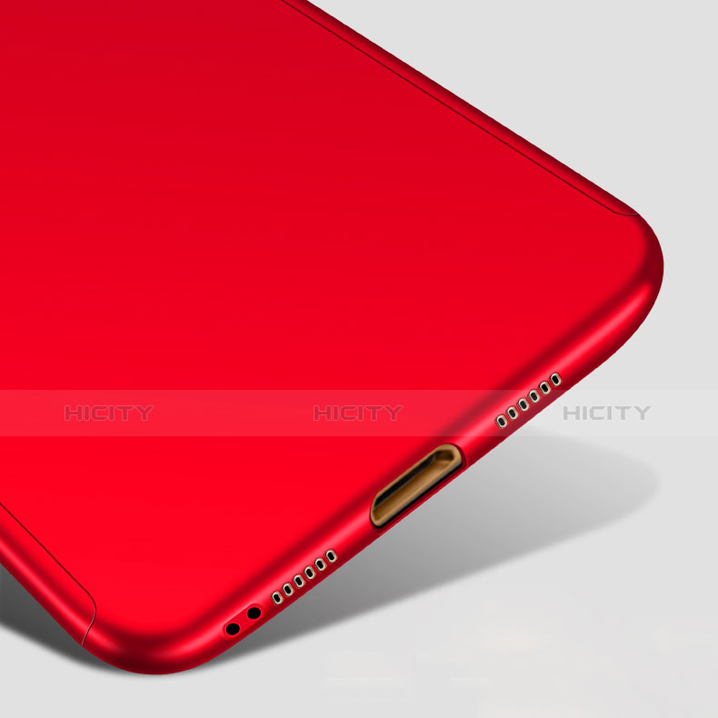 Coque Plastique Mat Protection Integrale 360 Degres Avant et Arriere Etui Housse pour Huawei Honor 6X Pro Plus
