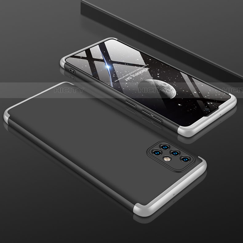 Coque Plastique Mat Protection Integrale 360 Degres Avant et Arriere Etui Housse pour Samsung Galaxy A71 5G Plus