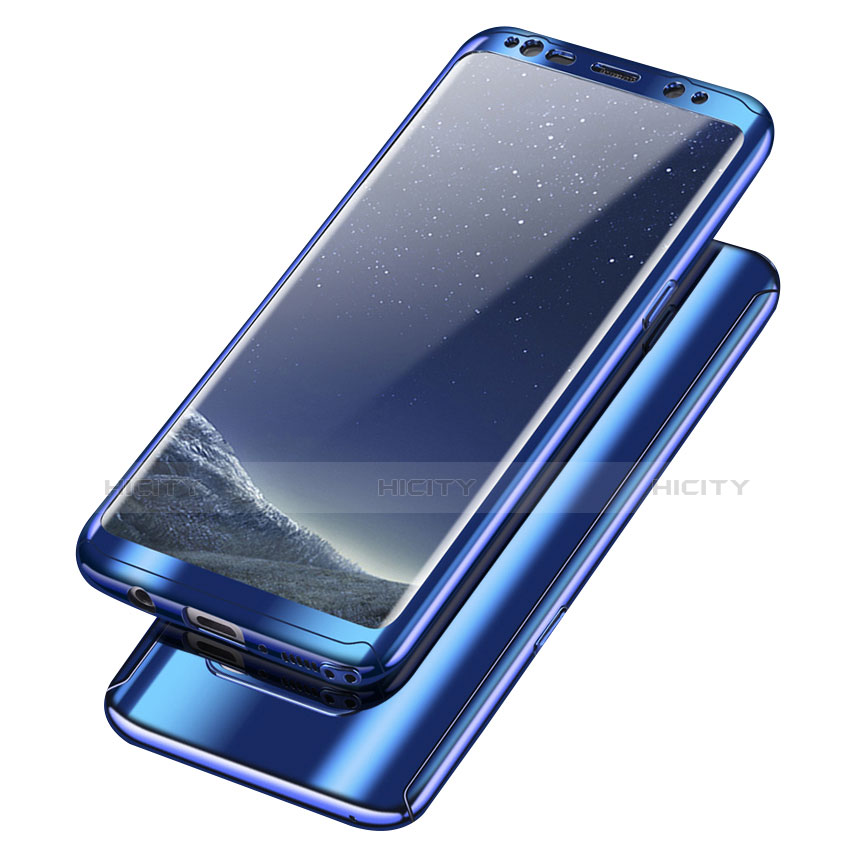 Coque Plastique Mat Protection Integrale 360 Degres Avant et Arriere Etui Housse pour Samsung Galaxy S8 Plus
