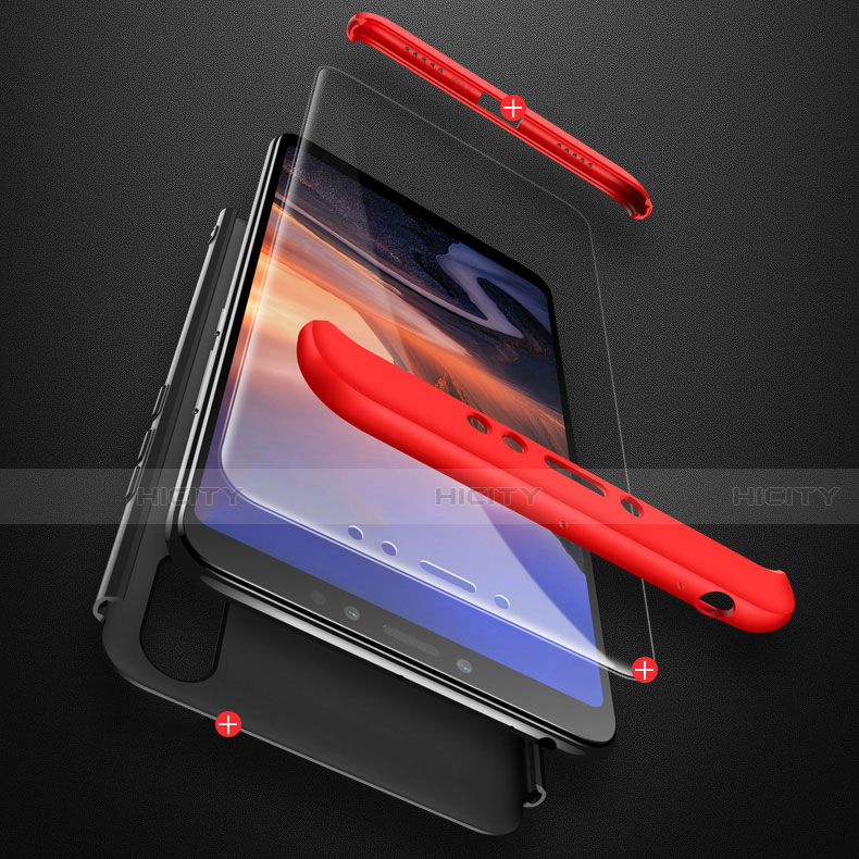 Coque Plastique Mat Protection Integrale 360 Degres Avant et Arriere Etui Housse pour Xiaomi Mi Max 3 Plus