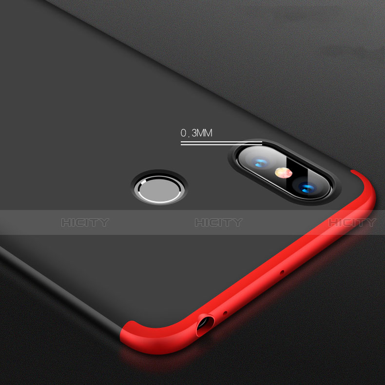 Coque Plastique Mat Protection Integrale 360 Degres Avant et Arriere Etui Housse pour Xiaomi Mi Max 3 Plus