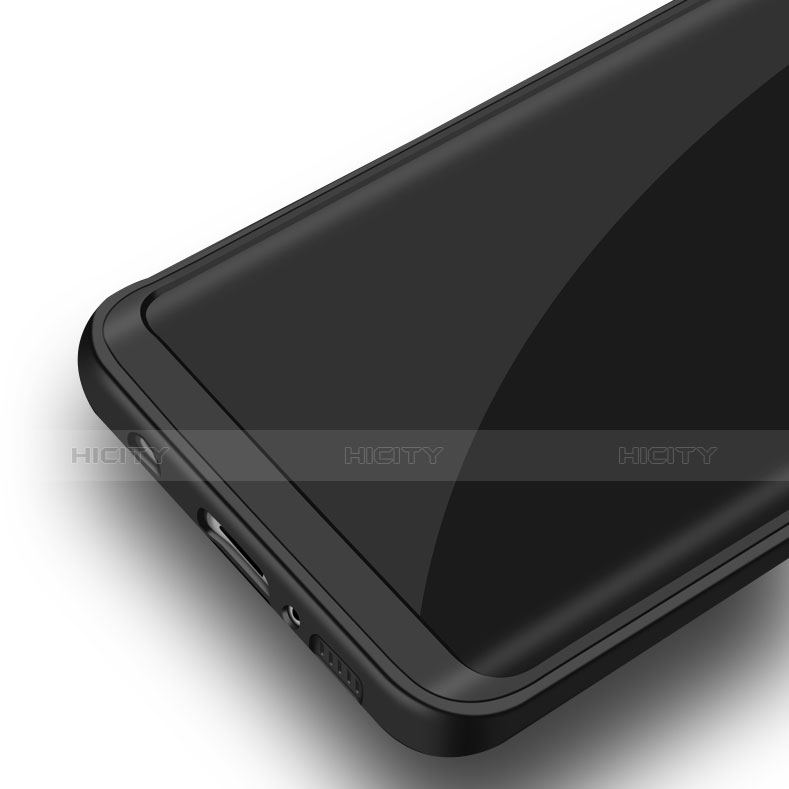 Coque Plastique Mat Protection Integrale 360 Degres Avant et Arriere Etui Housse Q02 pour Samsung Galaxy S8 Plus