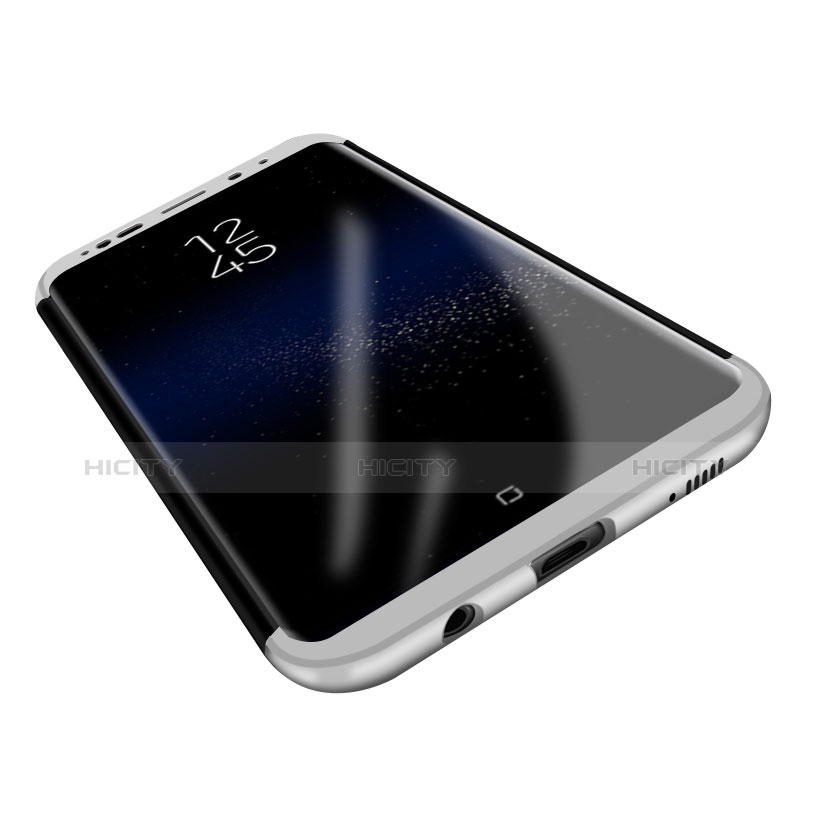 Coque Plastique Mat Protection Integrale 360 Degres Avant et Arriere Etui Housse Q03 pour Samsung Galaxy S8 Plus