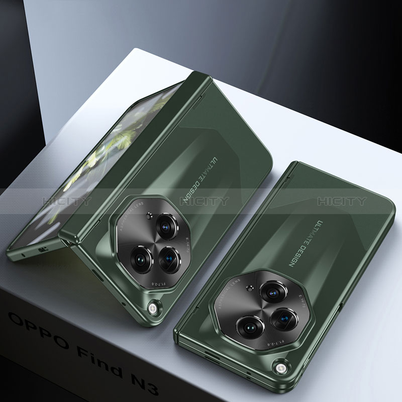 Coque Plastique Mat Protection Integrale 360 Degres Avant et Arriere Etui Housse ZL1 pour OnePlus Open 5G Plus