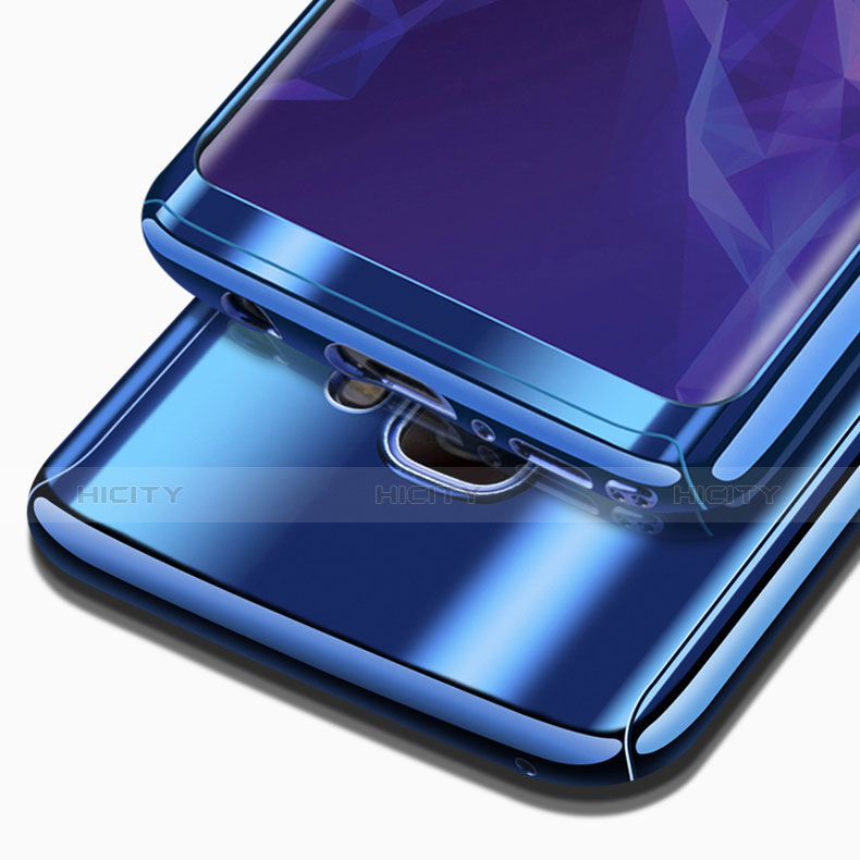 Coque Plastique Mat Protection Integrale 360 Degres Avant et Arriere Housse Etui pour Samsung Galaxy S9 Plus