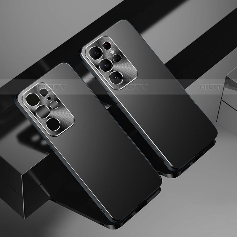 Coque Plastique Rigide Etui Housse Mat AT1 pour Samsung Galaxy S22 Ultra 5G Noir Plus
