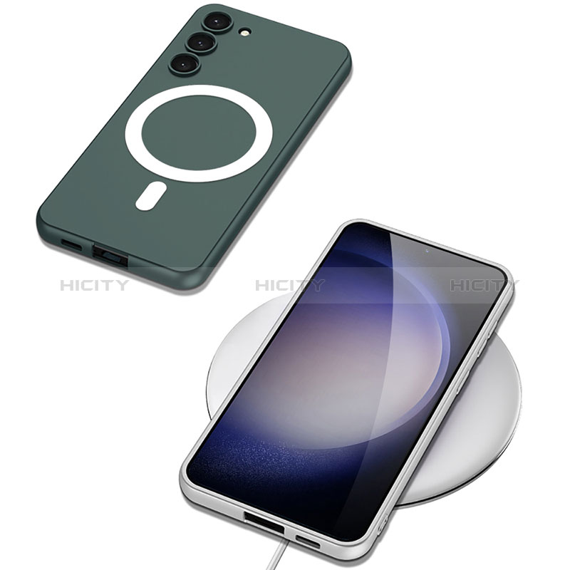Coque Plastique Rigide Etui Housse Mat avec Mag-Safe Magnetic Magnetique AC1 pour Samsung Galaxy S21 5G Plus