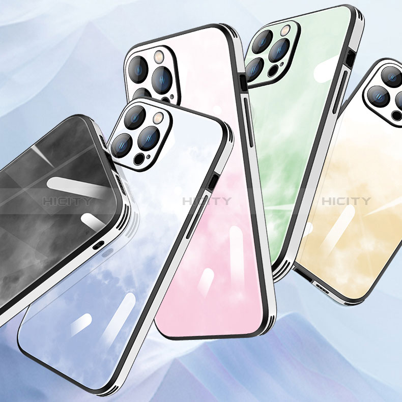 Coque Plastique Rigide Etui Housse Mat Degrade AT1 pour Apple iPhone 15 Pro Plus