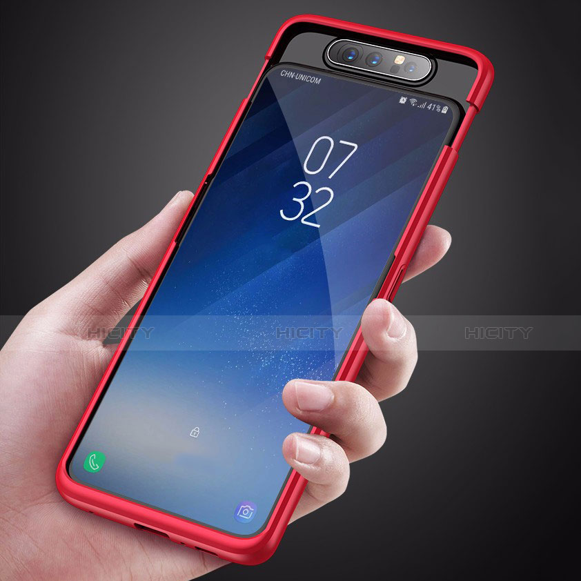 Coque Plastique Rigide Etui Housse Mat G01 pour Samsung Galaxy A80 Plus