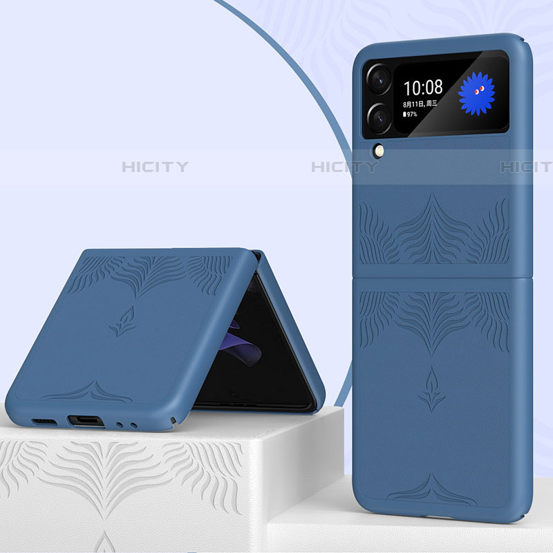 Coque Plastique Rigide Etui Housse Mat H04 pour Samsung Galaxy Z Flip4 5G Plus