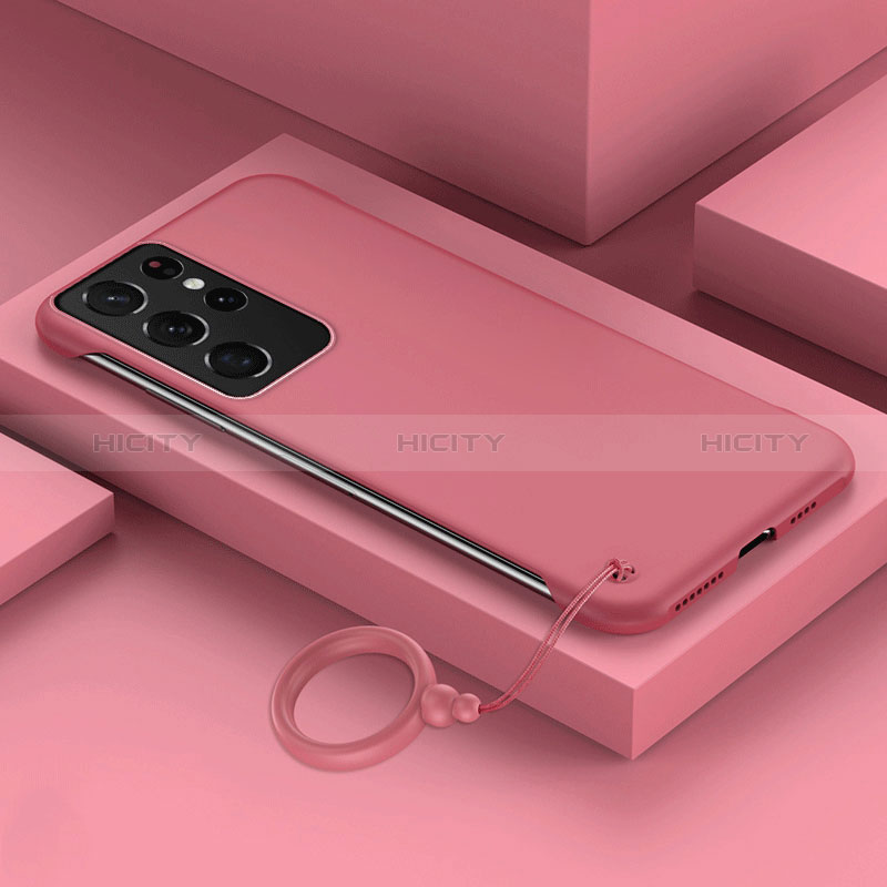 Coque Plastique Rigide Etui Housse Mat JS1 pour Samsung Galaxy Note 20 Ultra 5G Rouge Plus