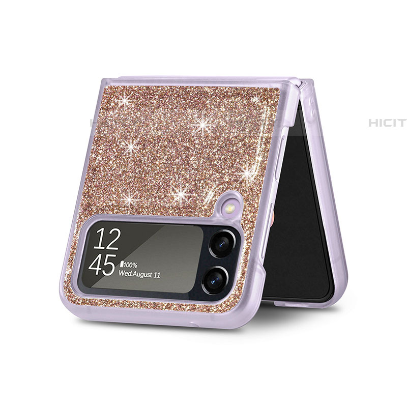 Coque Plastique Rigide Etui Housse Mat L02 pour Samsung Galaxy Z Flip4 5G Plus