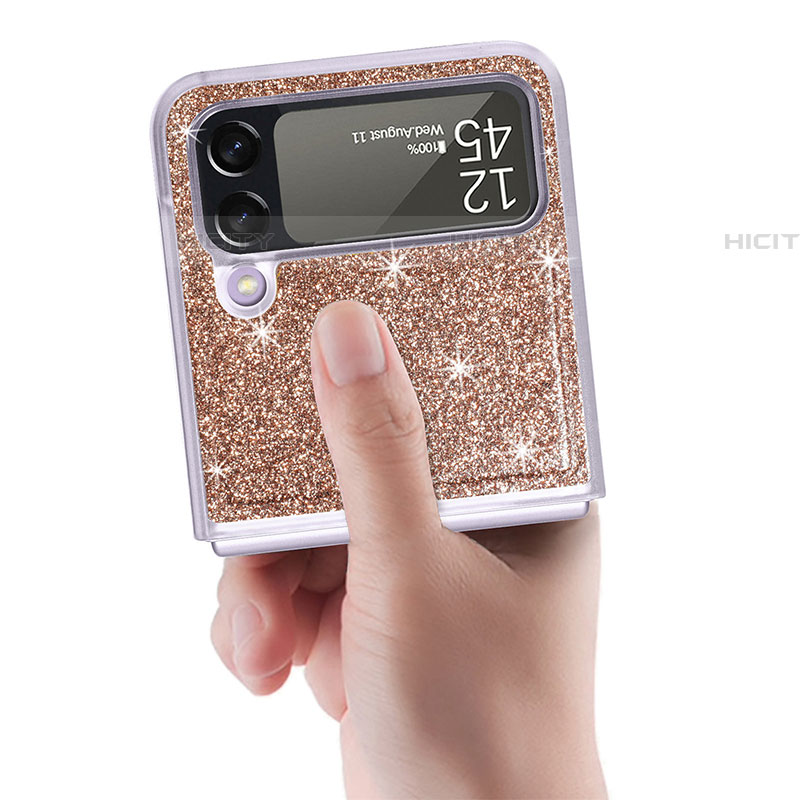 Coque Plastique Rigide Etui Housse Mat L02 pour Samsung Galaxy Z Flip4 5G Plus