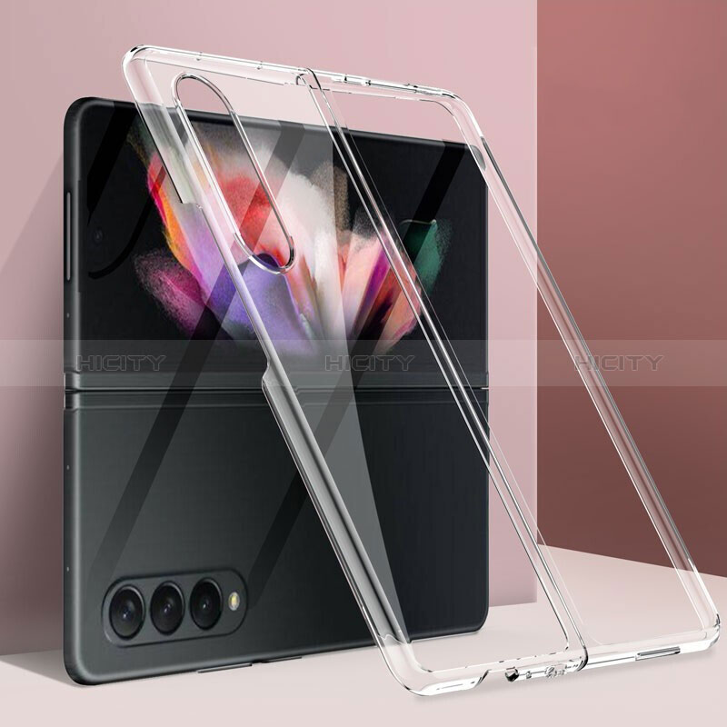 Coque Plastique Rigide Etui Housse Mat L03 pour Samsung Galaxy Z Fold3 5G Clair Plus