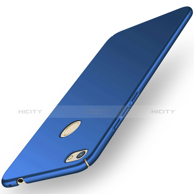 Coque Plastique Rigide Etui Housse Mat M01 pour Huawei Enjoy 7 Bleu Plus