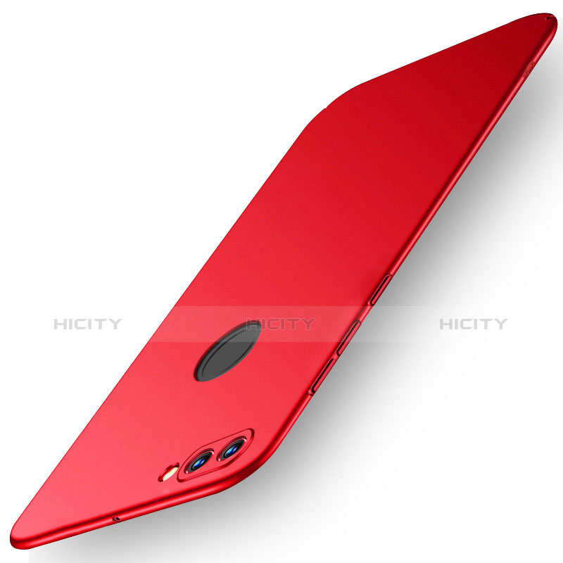 Coque Plastique Rigide Etui Housse Mat M01 pour Huawei Enjoy 8 Plus Rouge Plus