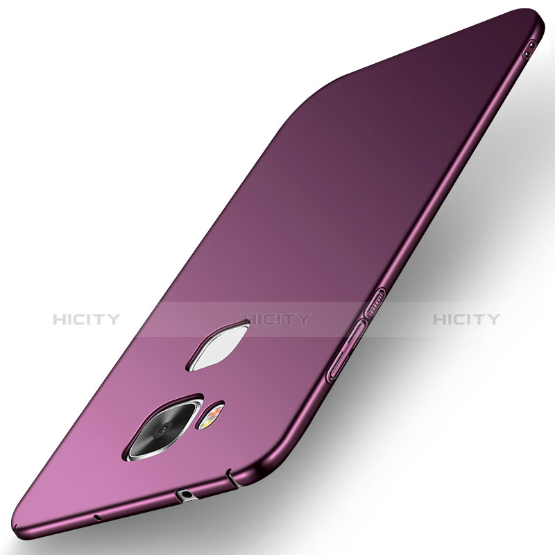 Coque Plastique Rigide Etui Housse Mat M01 pour Huawei G7 Plus Violet Plus