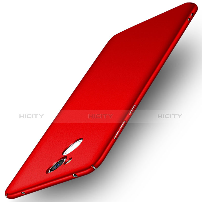 Coque Plastique Rigide Etui Housse Mat M01 pour Huawei Honor 6A Rouge Plus