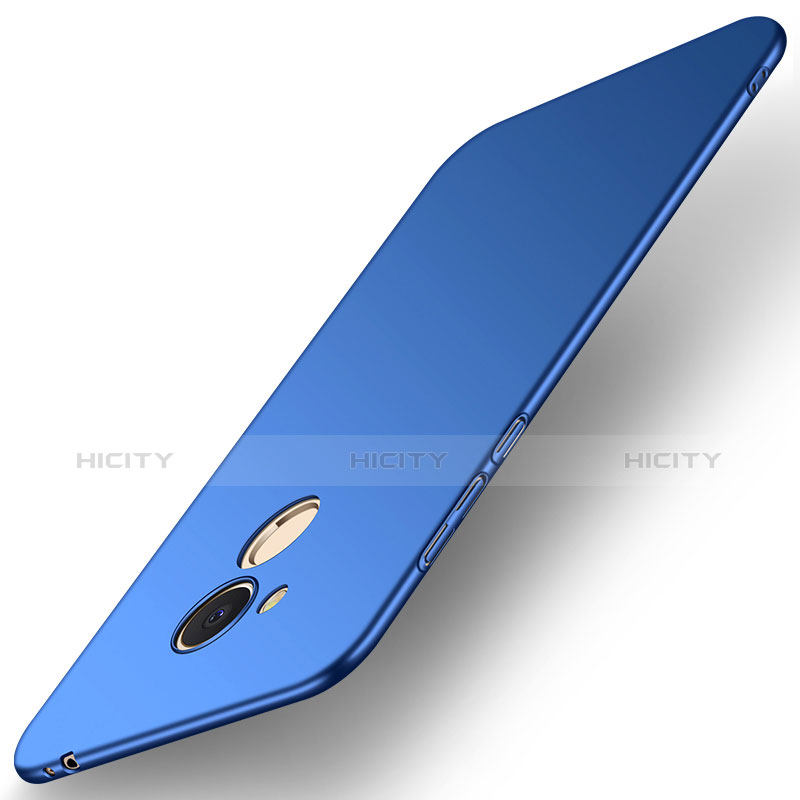 Coque Plastique Rigide Etui Housse Mat M01 pour Huawei Honor 6C Pro Bleu Plus