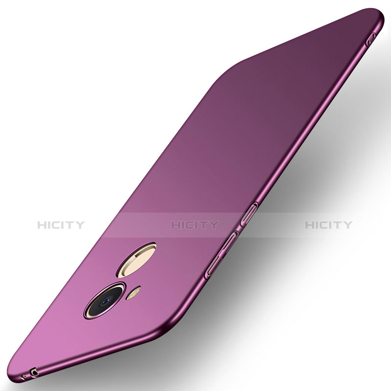Coque Plastique Rigide Etui Housse Mat M01 pour Huawei Honor 6C Pro Violet Plus
