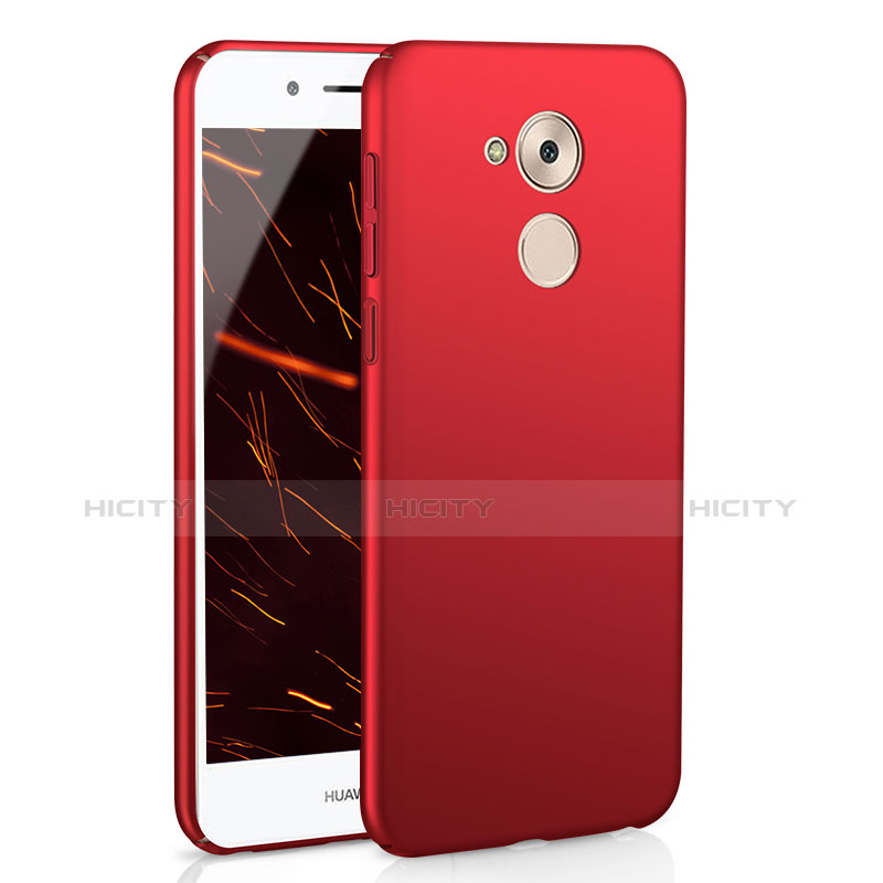 Coque Plastique Rigide Etui Housse Mat M01 pour Huawei Honor 6C Rouge Plus