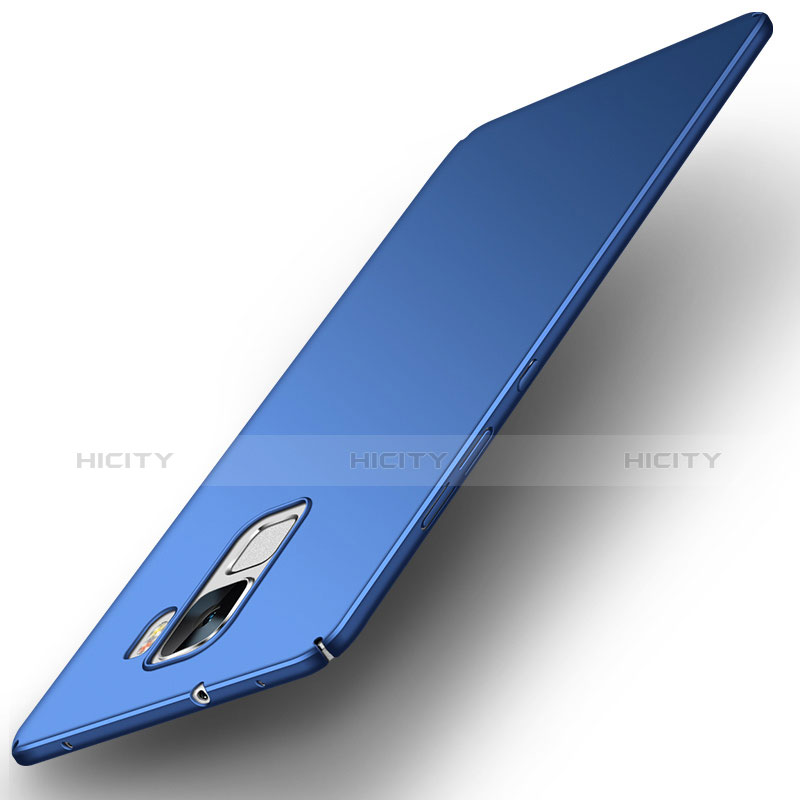 Coque Plastique Rigide Etui Housse Mat M01 pour Huawei Honor 7 Dual SIM Bleu Plus