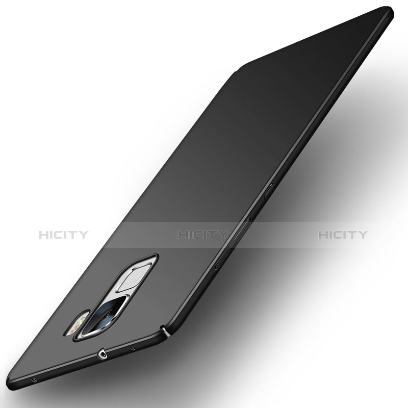 Coque Plastique Rigide Etui Housse Mat M01 pour Huawei Honor 7 Noir Plus