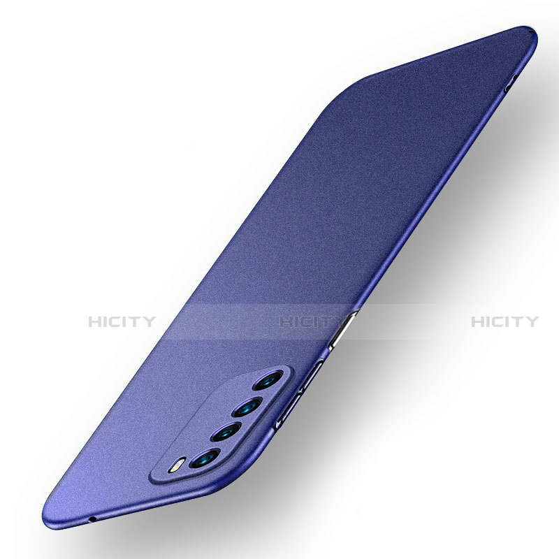 Coque Plastique Rigide Etui Housse Mat M01 pour Huawei Honor Play4 5G Bleu Plus