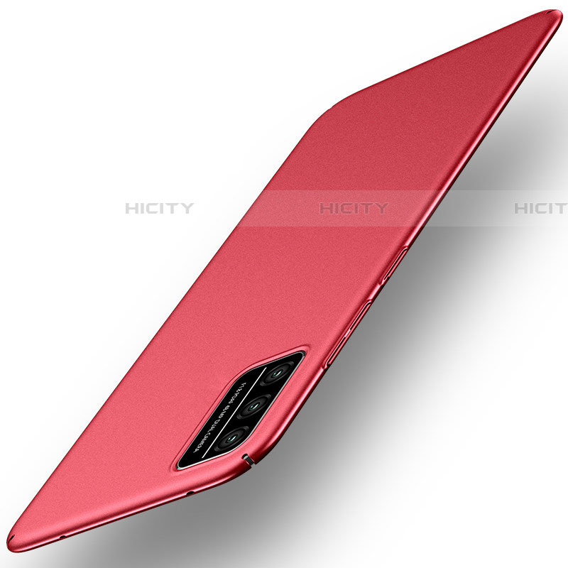 Coque Plastique Rigide Etui Housse Mat M01 pour Huawei Honor Play4T Pro Rouge Plus
