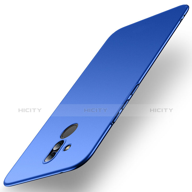 Coque Plastique Rigide Etui Housse Mat M01 pour Huawei Maimang 7 Bleu Plus
