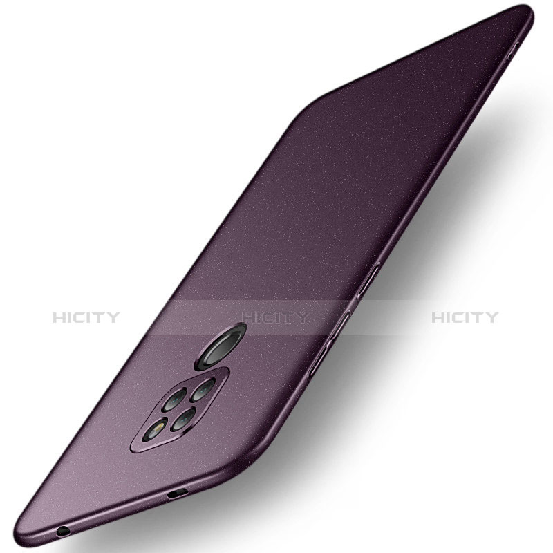 Coque Plastique Rigide Etui Housse Mat M01 pour Huawei Mate 20 Violet Plus
