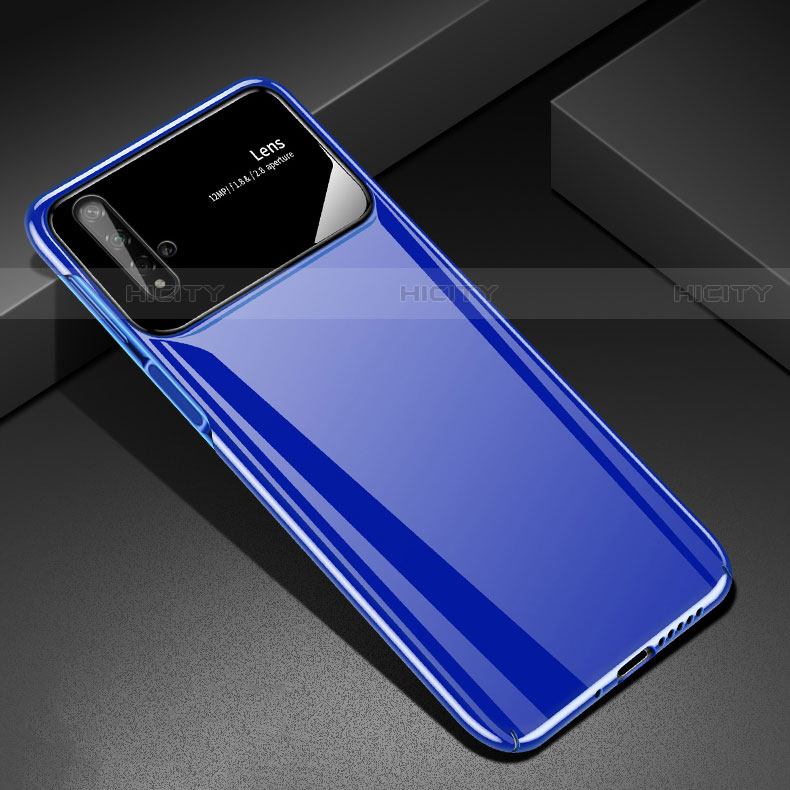 Coque Plastique Rigide Etui Housse Mat M01 pour Huawei Nova 5T Bleu Plus