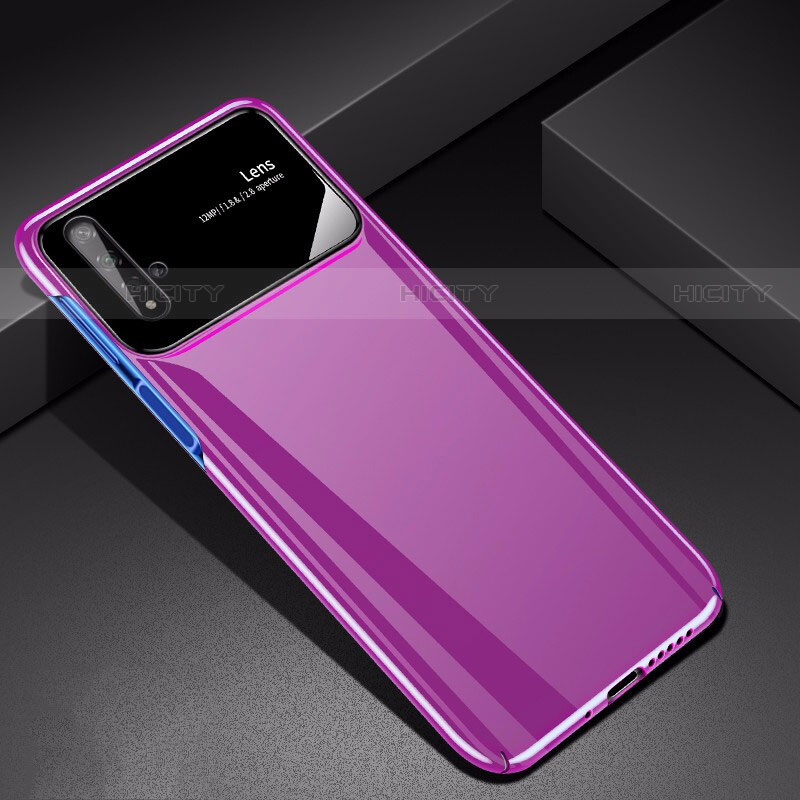 Coque Plastique Rigide Etui Housse Mat M01 pour Huawei Nova 5T Violet Plus