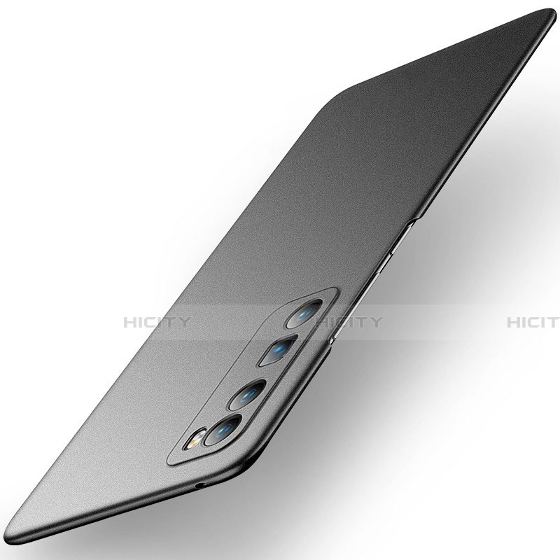 Coque Plastique Rigide Etui Housse Mat M01 pour Huawei Nova 7 Pro 5G Noir Plus