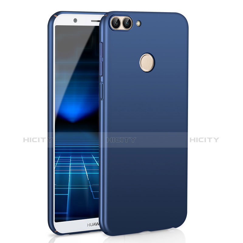 Coque Plastique Rigide Etui Housse Mat M01 pour Huawei P Smart Bleu Plus