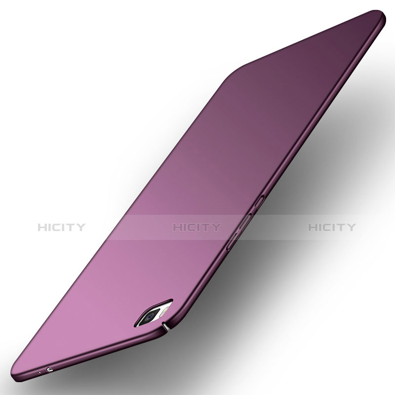 Coque Plastique Rigide Etui Housse Mat M01 pour Huawei P8 Violet Plus
