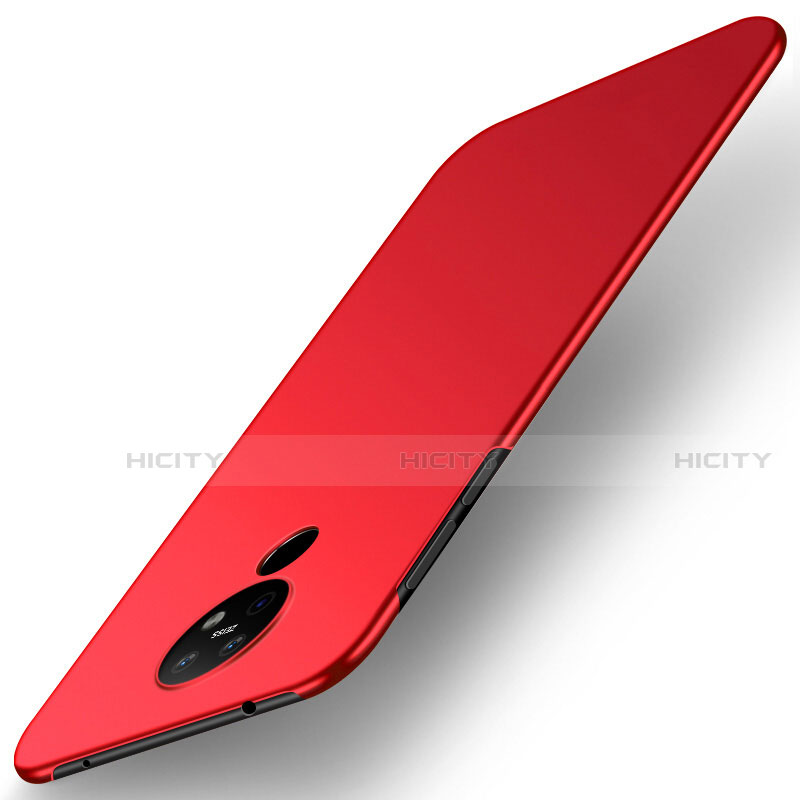 Coque Plastique Rigide Etui Housse Mat M01 pour Nokia 6.2 Rouge Plus