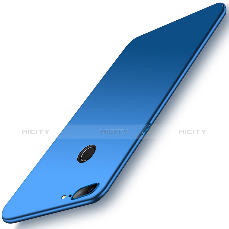 Coque Plastique Rigide Etui Housse Mat M01 pour OnePlus 5T A5010 Bleu Plus