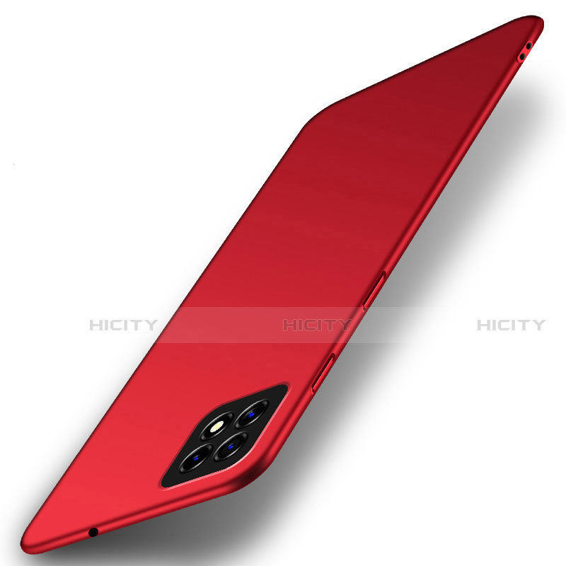 Coque Plastique Rigide Etui Housse Mat M01 pour Oppo A72 5G Rouge Plus