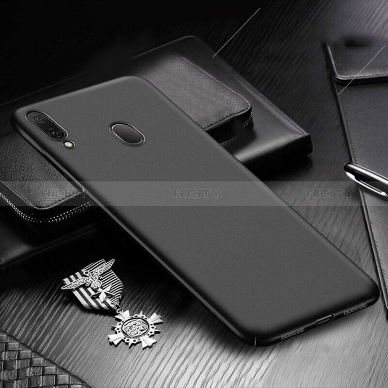 Coque Plastique Rigide Etui Housse Mat M01 pour Samsung Galaxy A20 Noir Plus