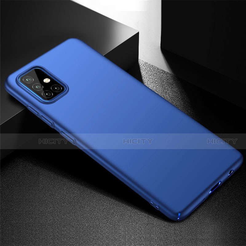 Coque Plastique Rigide Etui Housse Mat M01 pour Samsung Galaxy A51 4G Bleu Plus
