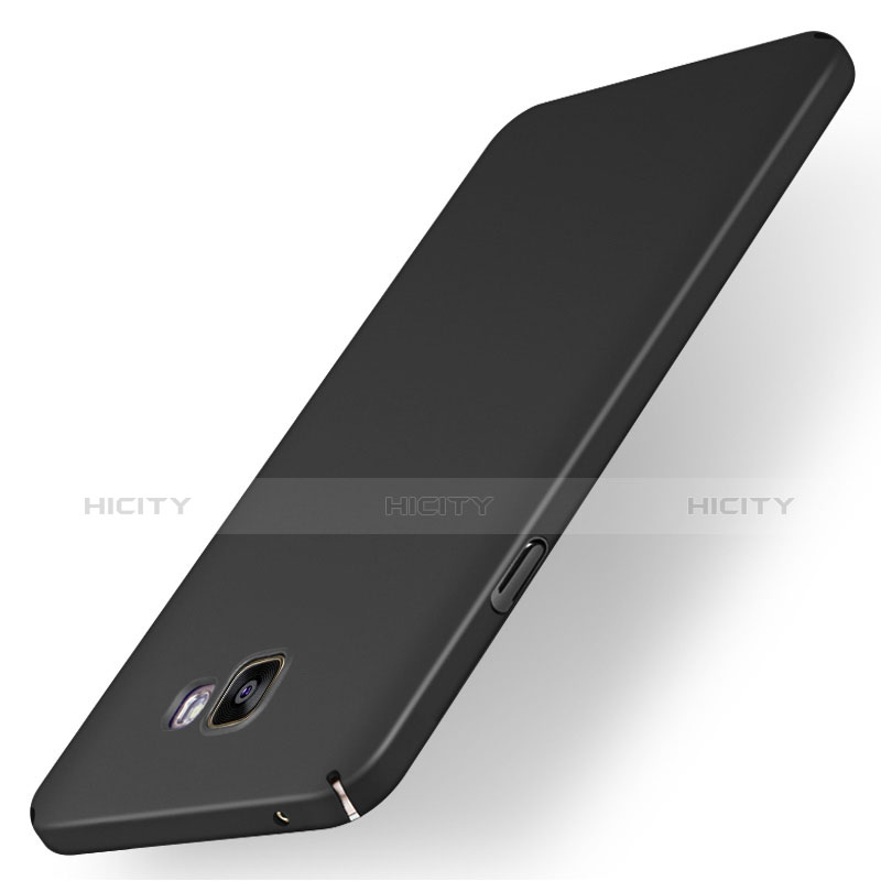 Coque Plastique Rigide Etui Housse Mat M01 pour Samsung Galaxy A7 (2016) A7100 Noir Plus