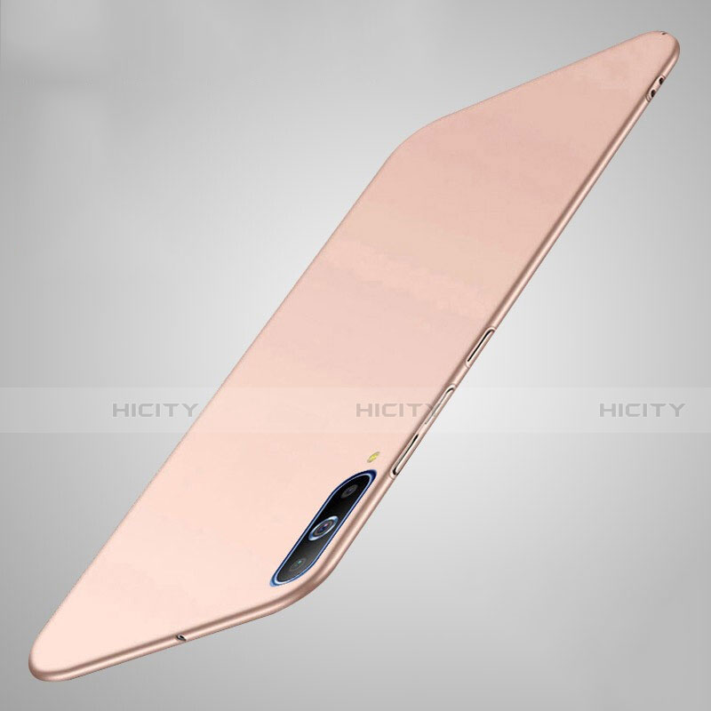 Coque Plastique Rigide Etui Housse Mat M01 pour Samsung Galaxy A70 Or Rose Plus